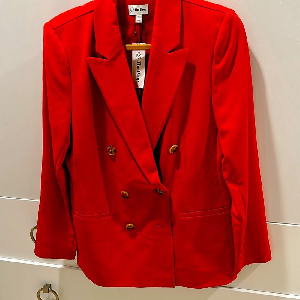 The Drop Lava Red blazer